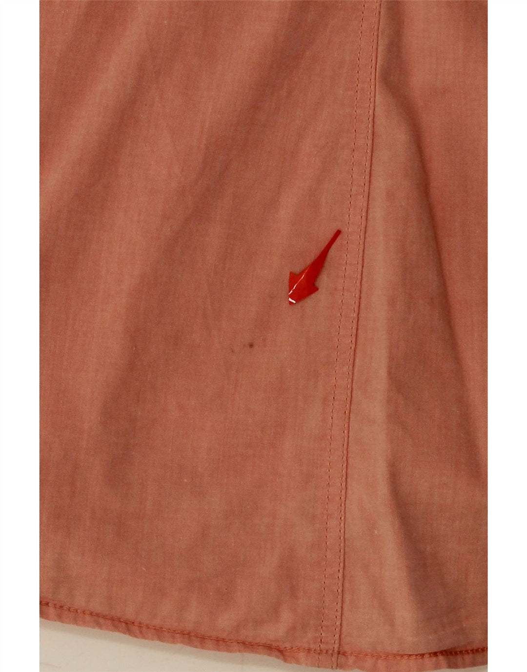 G-STAR Womens Shirt UK 12 Medium Orange Cotton