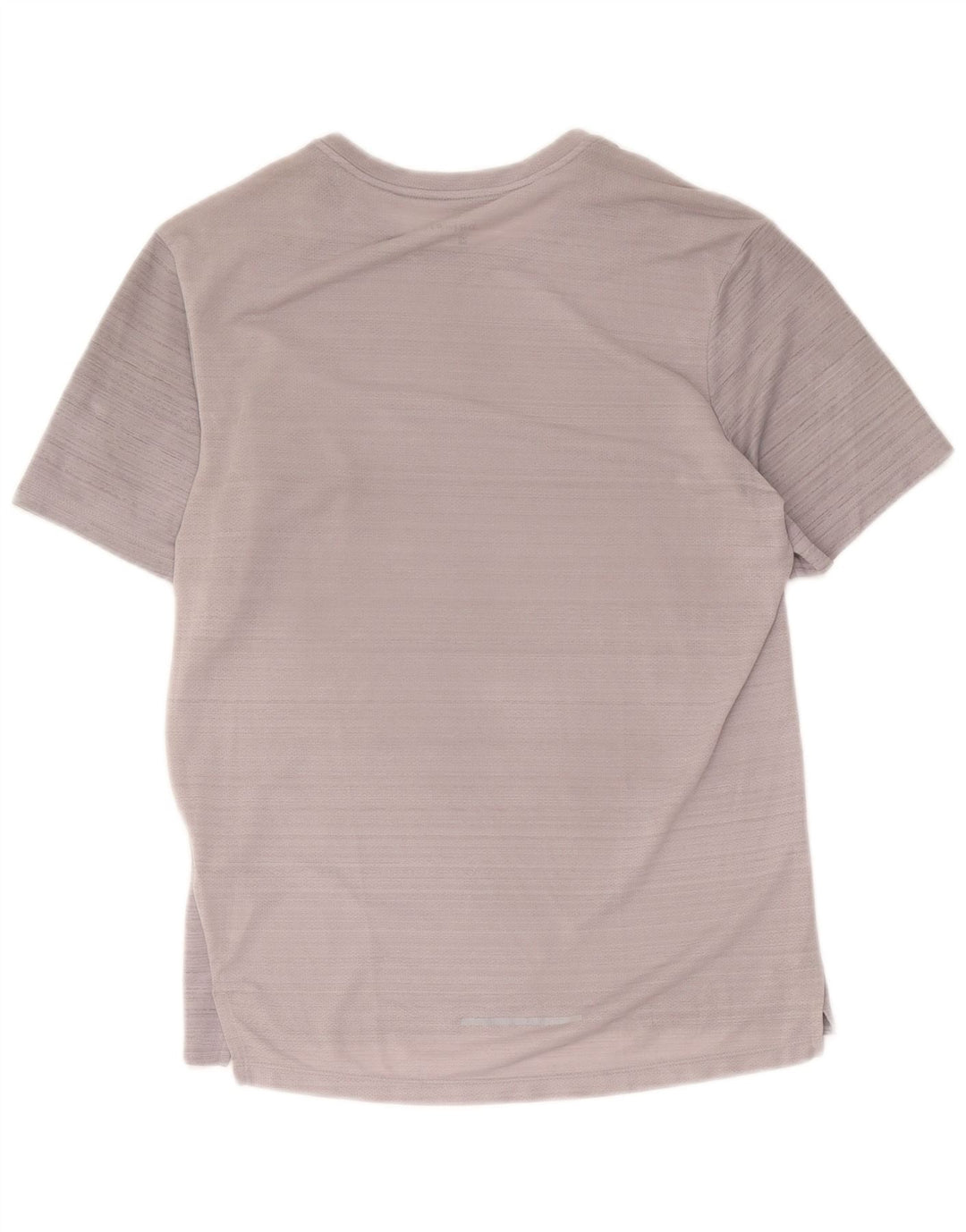 T-shirt Nike Dri Fit da uomo, piccola, in poliestere chiazzato grigio