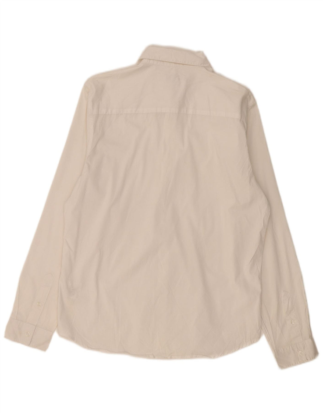 Camicia da uomo M&Co in cotone bianco medio