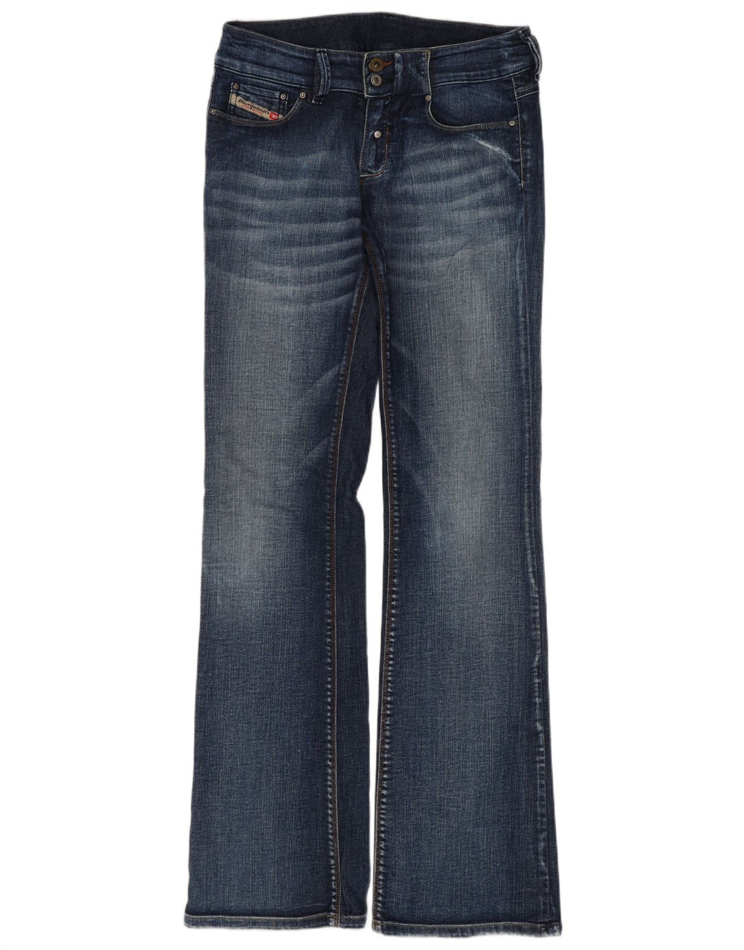 Jeans svasati da donna Diesel W28 L32 cotone blu