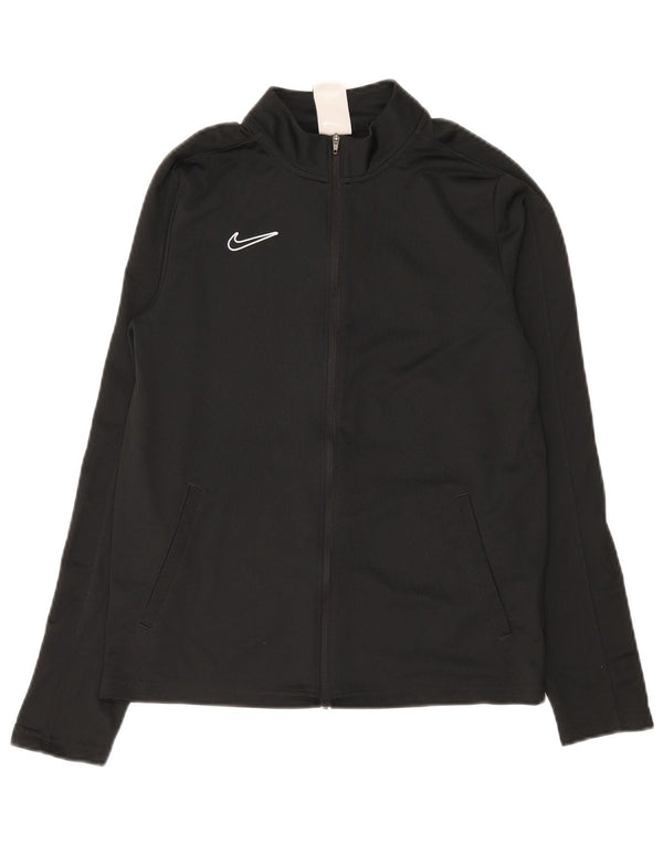 Giacca da tuta Nike da ragazzo Dri Fit Regular 13-14 anni XL Nera Sport