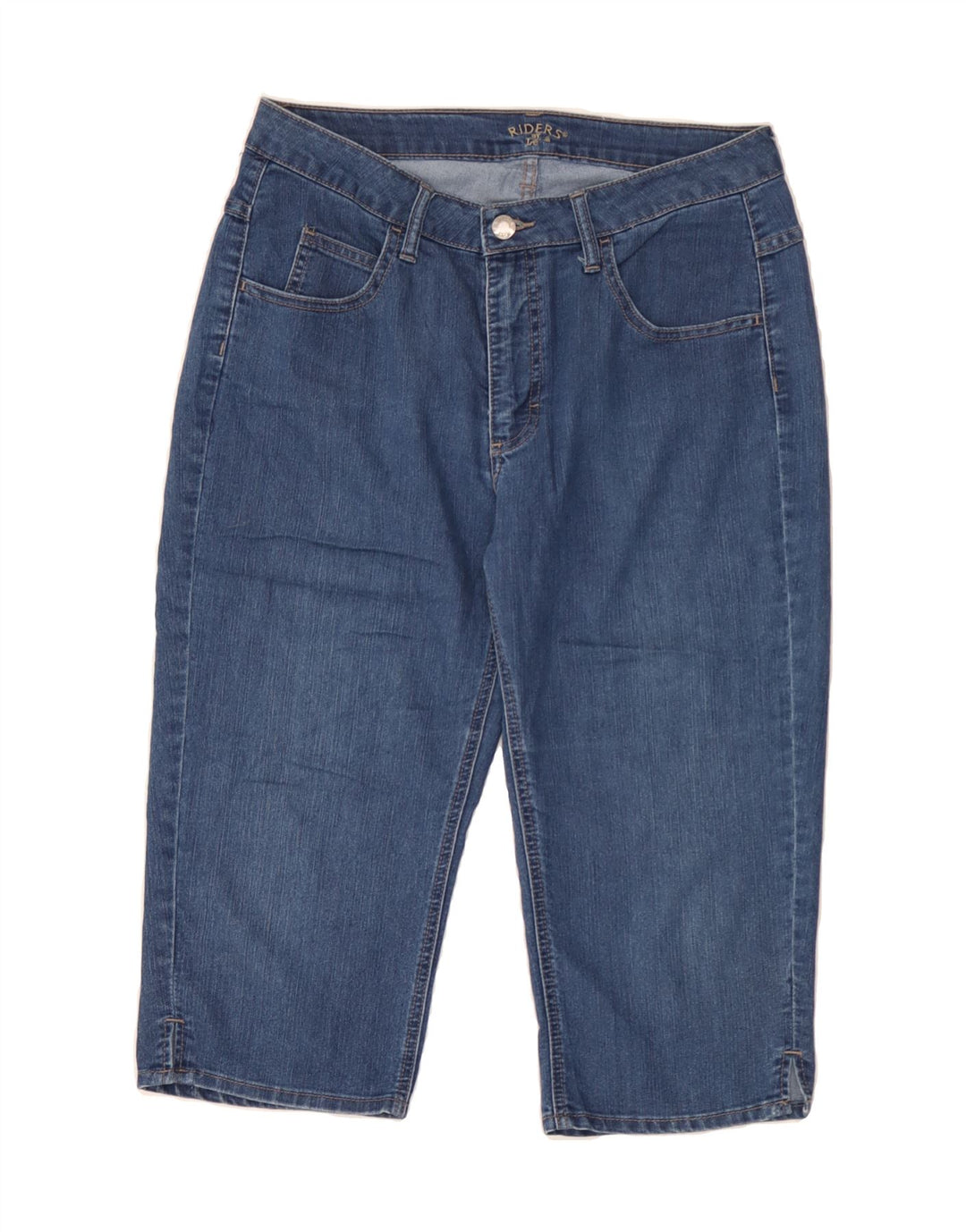 LEE Womens Riders Capri Jeans W34 L19 Blue Vintage Lee and Second-Hand Lee from Messina Hembry 