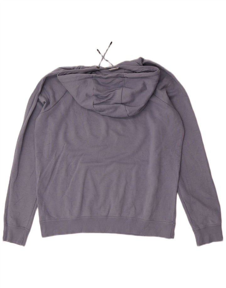 Felpa con cappuccio da uomo Nike Large in cotone blu