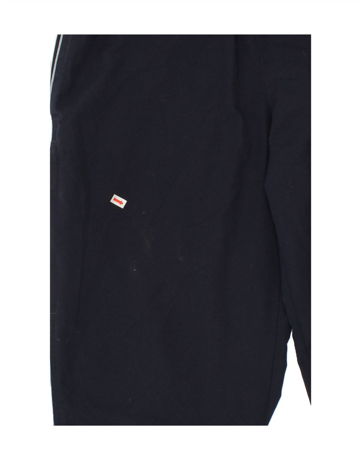 ADIDAS Mens Tracksuit Trousers UK 36/38 Small Navy Blue Polyester Vintage Adidas and Second-Hand Adidas from Messina Hembry 