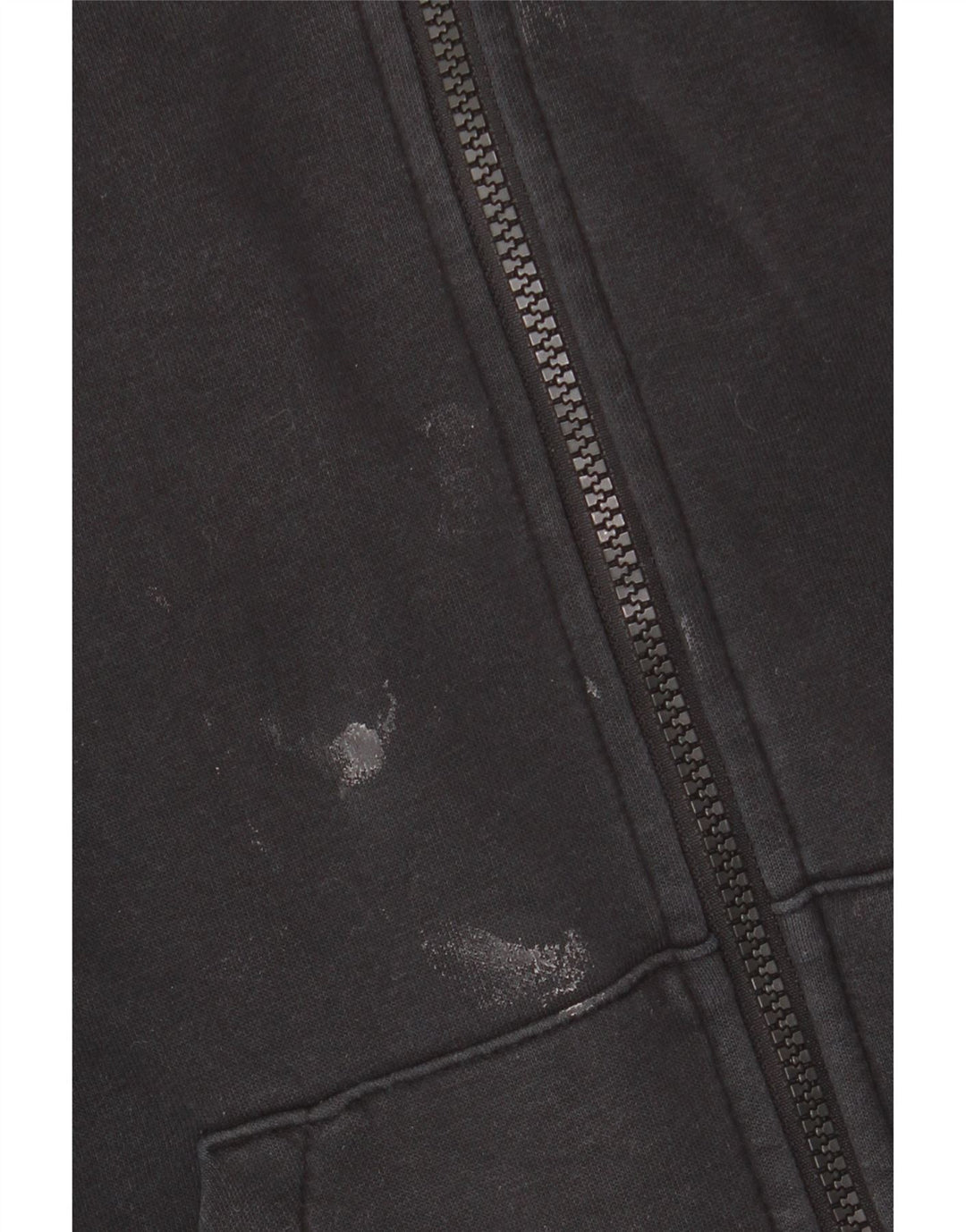 Maglione con cappuccio e zip oversize da donna NIKE UK 6 XS cotone nero