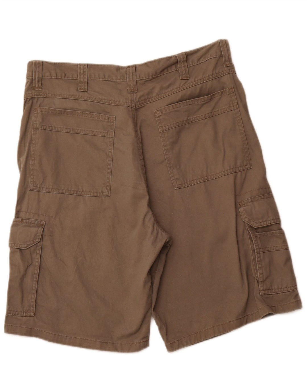 Pantaloncini cargo da uomo WRANGLER W34 grandi in cotone marrone
