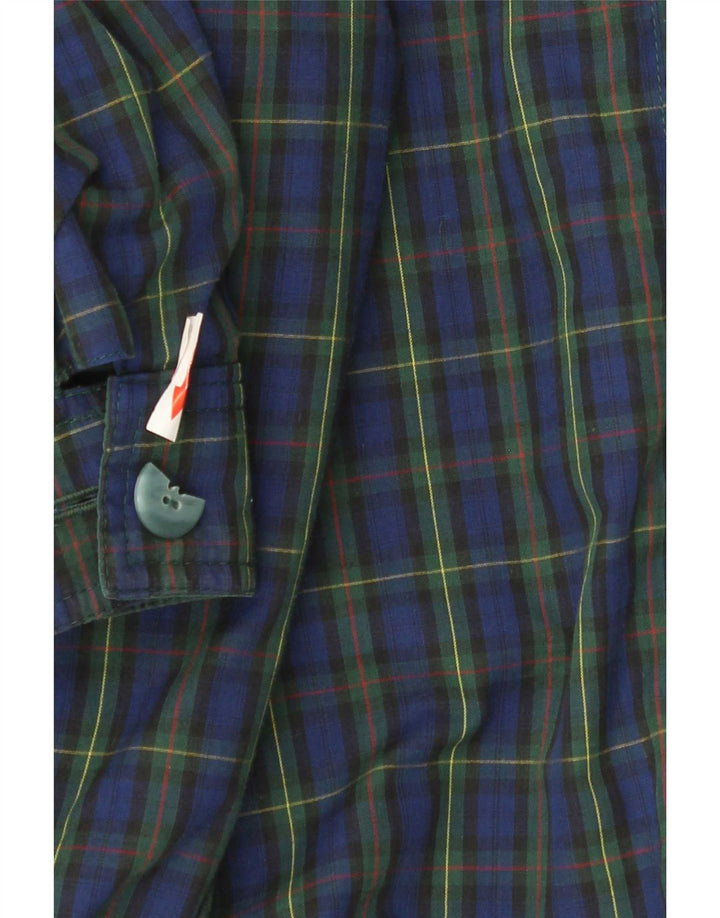 Giacca reversibile da uomo vintage UK 38 poliestere verde medio
