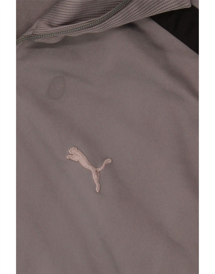 Giacca da tuta da uomo PUMA XL Poliestere color block grigio