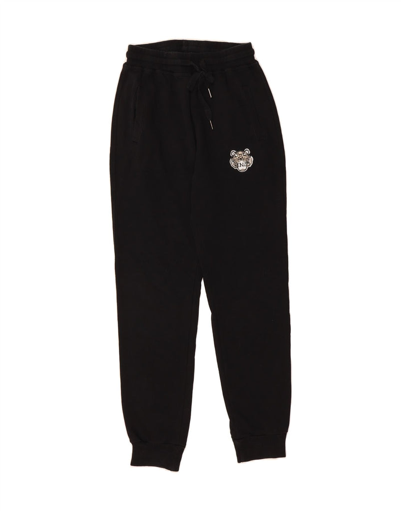 KENZO Womens Tracksuit Trousers Joggers UK 18 XL  Black Cotton Vintage Kenzo and Second-Hand Kenzo from Messina Hembry 