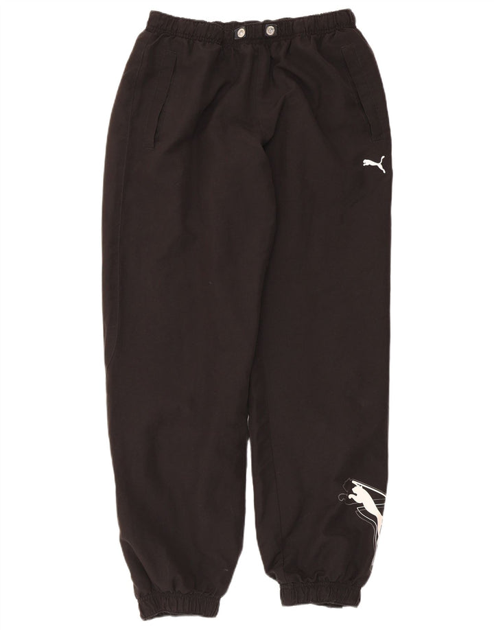 Pantaloni da tuta con grafica Puma da uomo, pantaloni da jogging, colore medio nero
