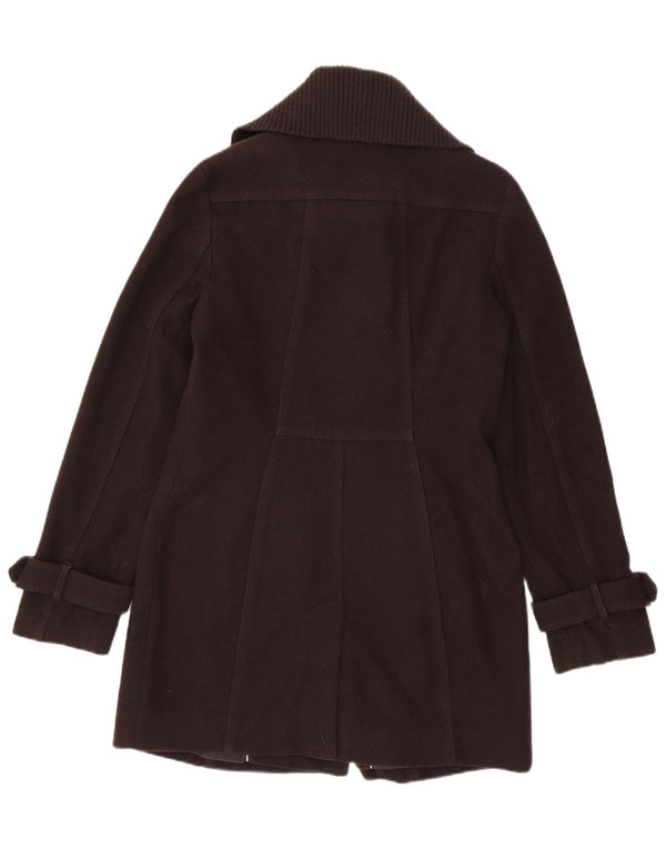 Cappotto da marinaio da donna Esprit UK 10 piccolo in lana marrone