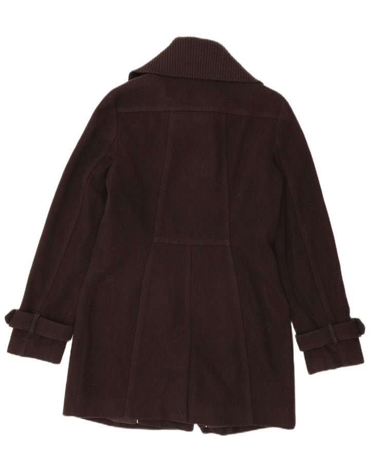 Cappotto da marinaio da donna Esprit UK 10 piccolo in lana marrone