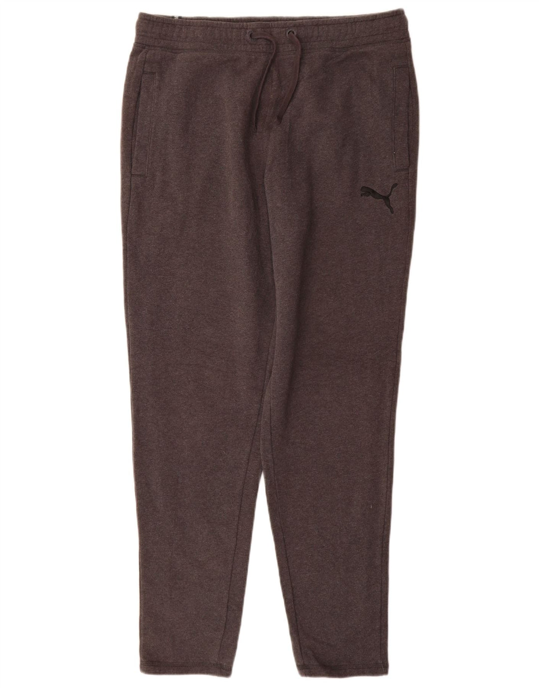 Pantaloni da tuta da uomo PUMA in cotone grigio medio
