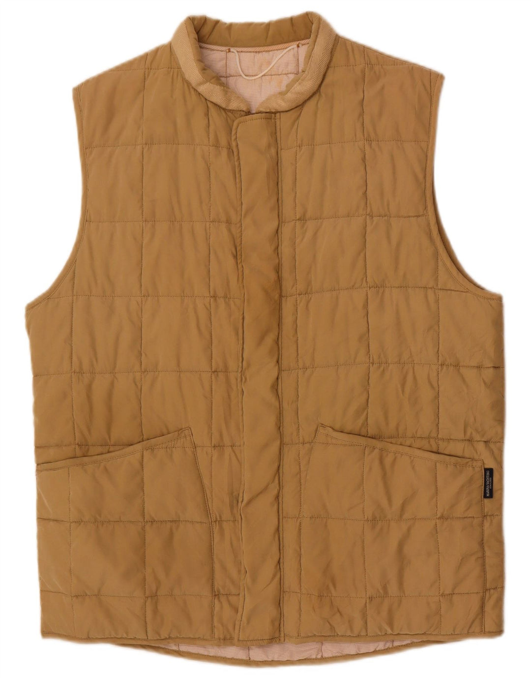 Gilet trapuntato da uomo Marina Yachting IT 50 Large Beige