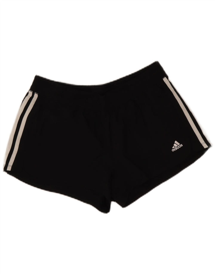 Pantaloncini sportivi Adidas Aeroready da donna UK 12/14 Poliestere nero medio