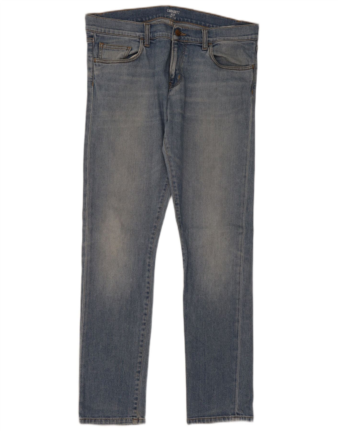 Jeans slim da uomo CARHARTT W34 L32 in cotone blu