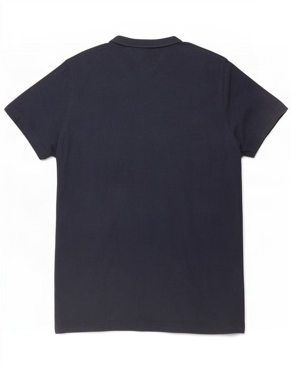 T-shirt da uomo Tommy Hilfiger Top Large in cotone blu navy