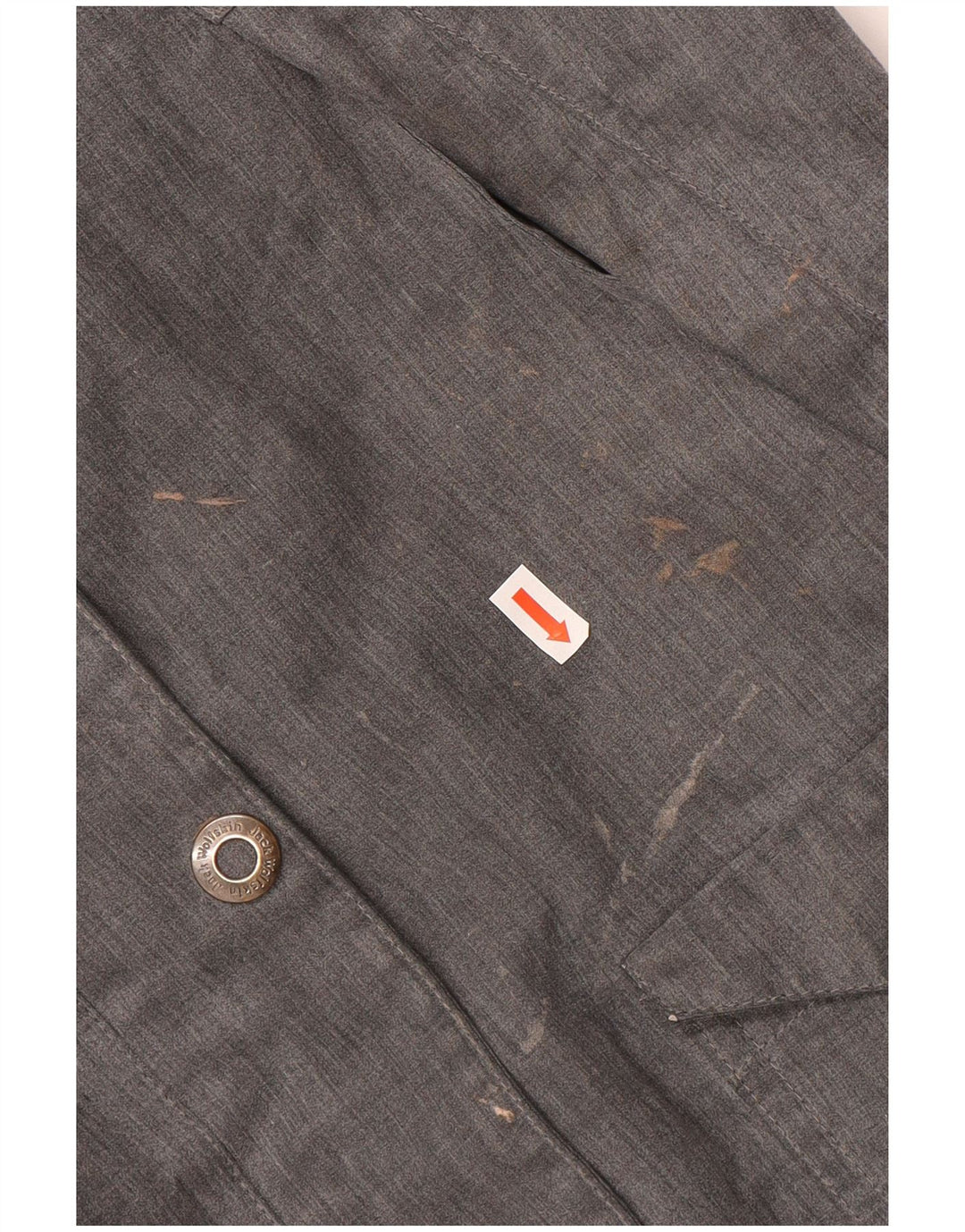 JACK WOLFSKIN Giacca parka da donna con cappuccio UK 10 Small Grigio Poliestere