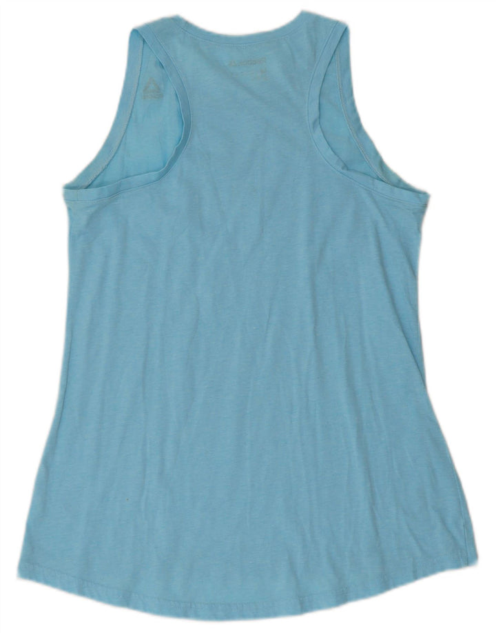 Canottiera Reebok da donna UK 12 blu medio