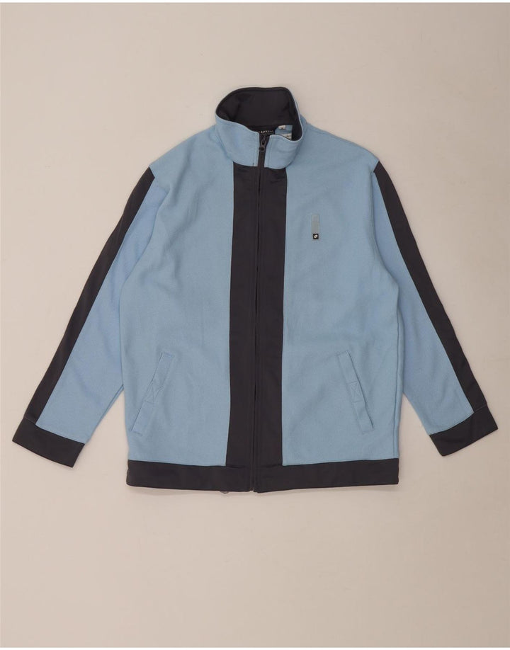 Giacca da tuta da donna Lotto UK 12 Poliestere color block blu medio