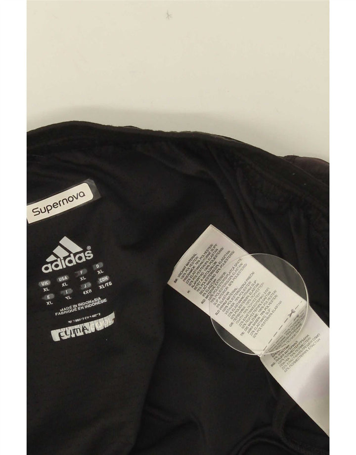 Pantaloncini sportivi Adidas Climacool da uomo XL Poliestere color block nero