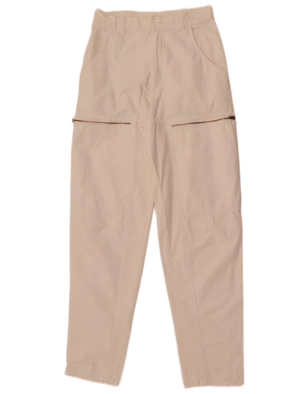 Pantaloni cargo affusolati da donna Wit Boy W24 L29 bianchi