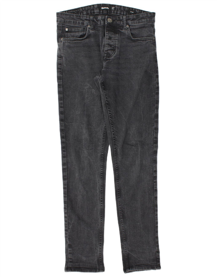 Jeans slim da uomo Bench W32 L32 cotone nero