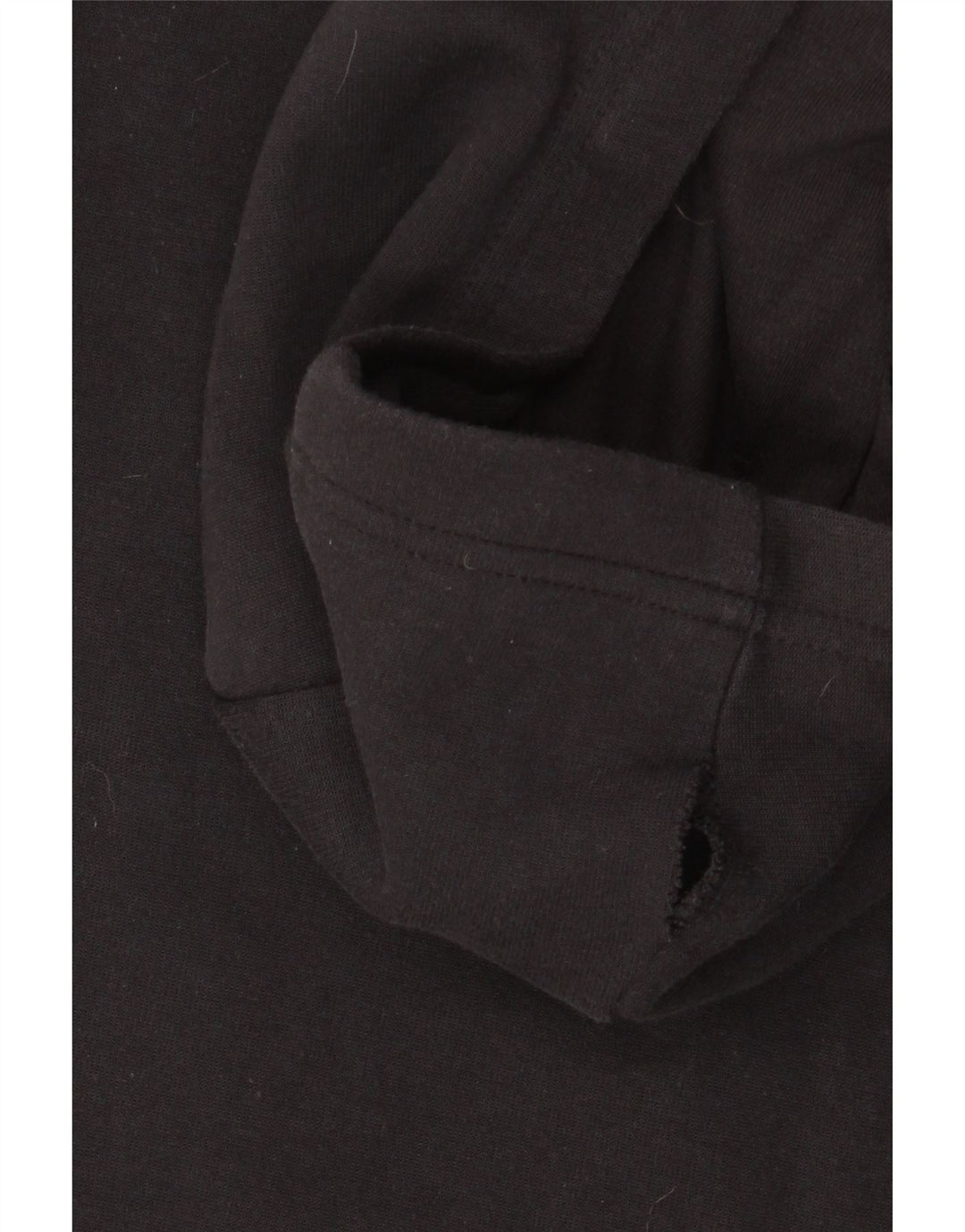 Maglione con cappuccio e zip ADIDAS da bambino, vestibilità ampia, 14-15 anni, in cotone nero