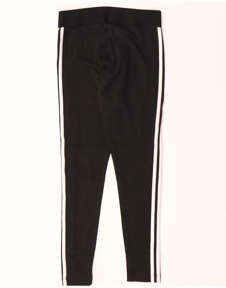 Leggings Adidas da donna UK 8/10 piccolo cotone nero