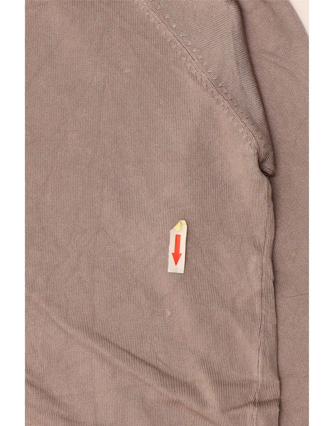 Maglione cardigan da donna Zara UK 14 grande viscosa grigia