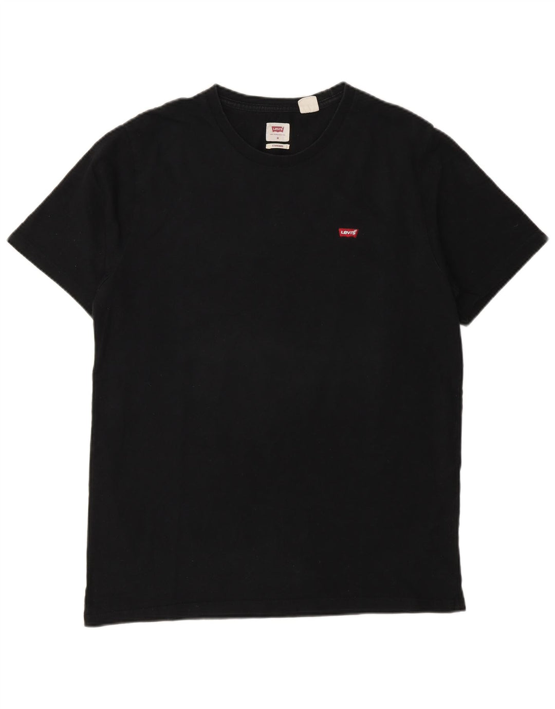 T-shirt Levi's da uomo con vestibilità standard, top in cotone nero medio