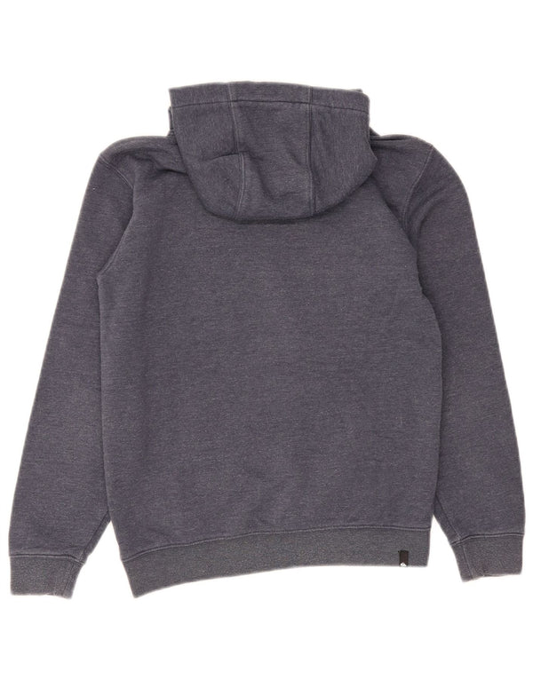 Maglione con cappuccio grafico Quiksilver per ragazzi 11-12 anni medio blu navy