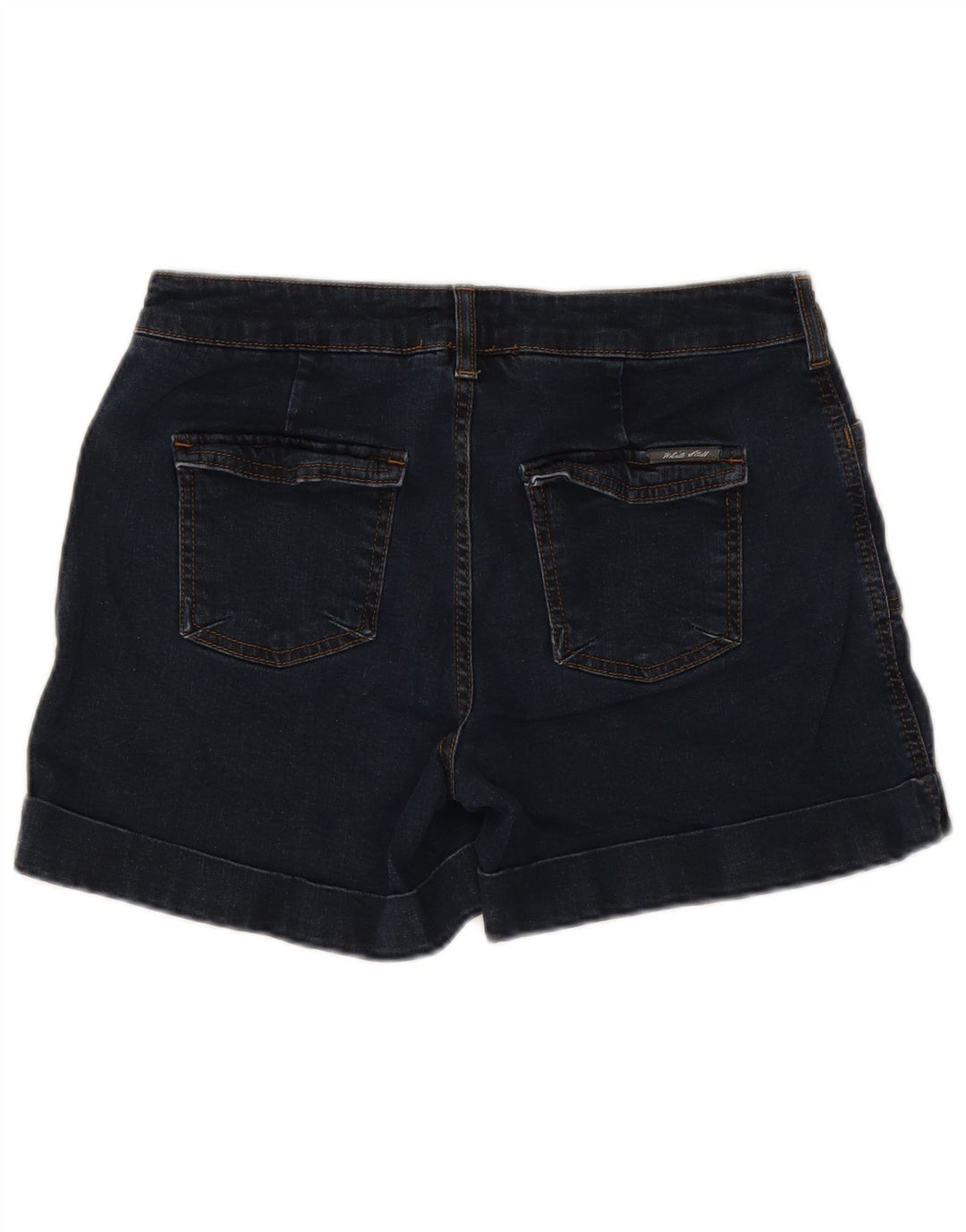 Pantaloncini di jeans da donna White Stuff UK 12 medi W30 cotone blu navy