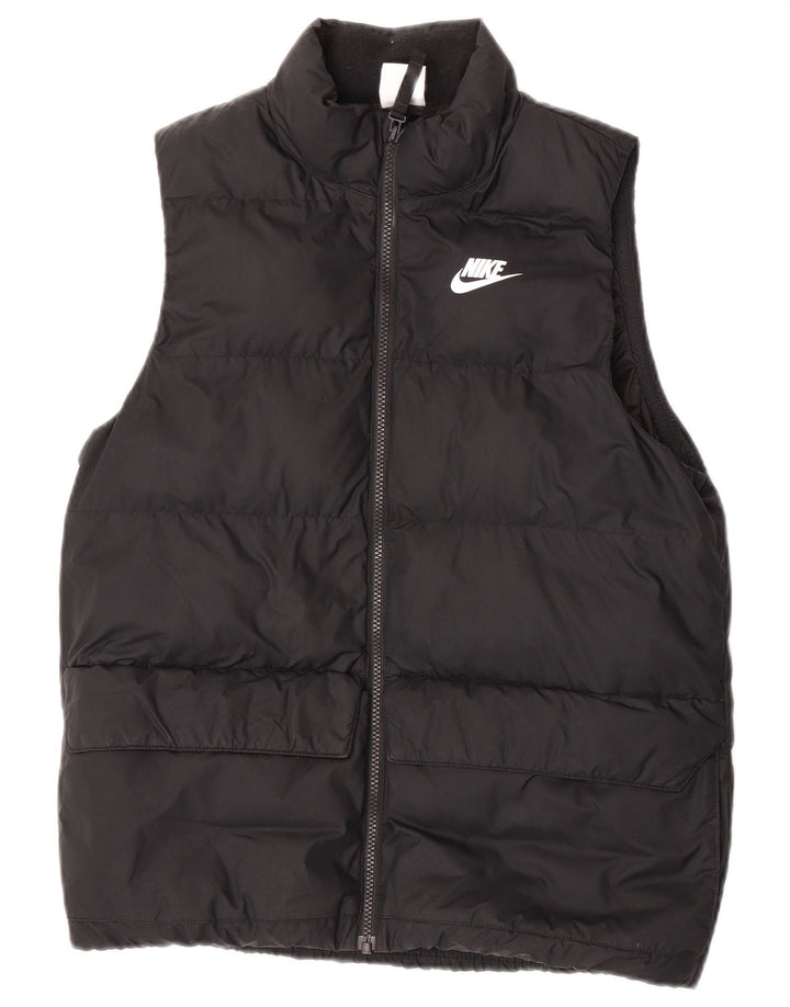 Gilet imbottito Nike da bambino 13-14 anni XL nero poliestere