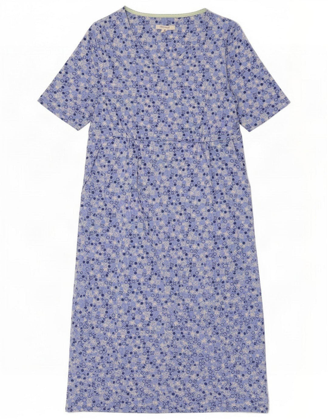 White Stuff Abito lungo da donna UK 10 Small Blue Floral