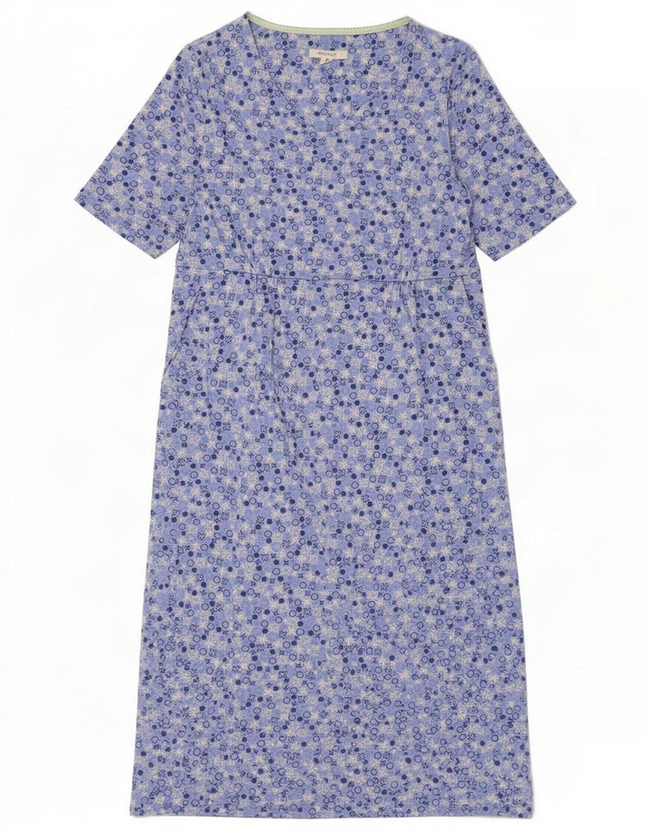 White Stuff Abito lungo da donna UK 10 Small Blue Floral