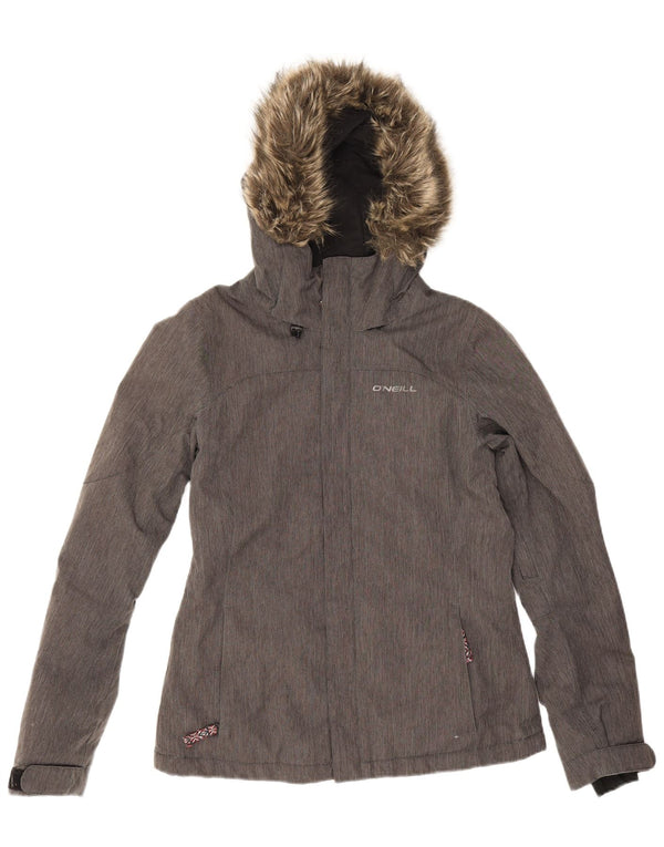 Giacca a vento con cappuccio da uomo O'Neill UK 10 Small Poliestere grigio
