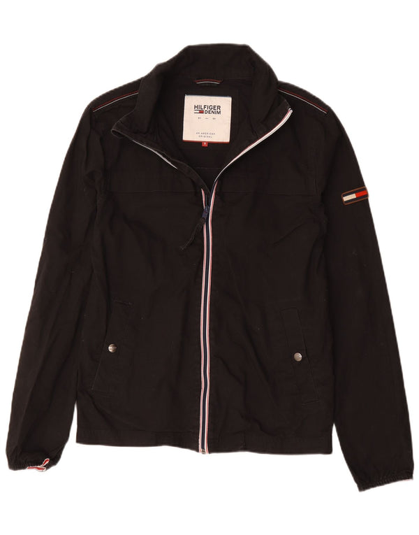 Giubbotto bomber da uomo Tommy Hilfiger UK 36 piccolo cotone nero