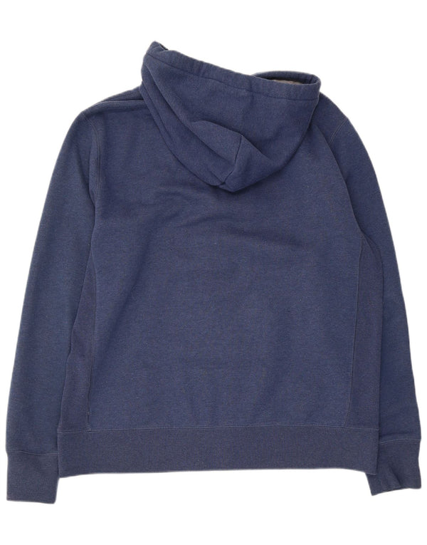 Maglione con cappuccio e zip grafica da uomo G-Star 2XL poliestere blu navy