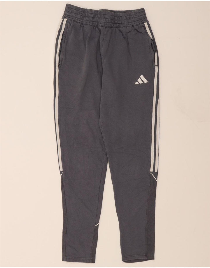 ADIDAS Mens Tracksuit Trousers Medium  Grey Cotton Vintage Adidas and Second-Hand Adidas from Messina Hembry 