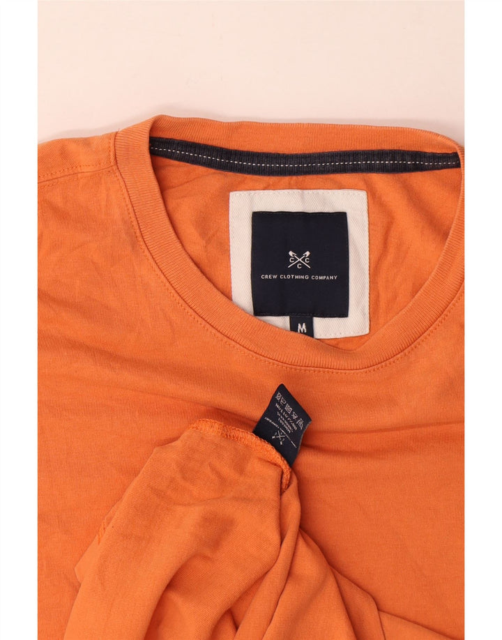 Crew Clothing T-shirt da uomo Top in cotone arancione medio