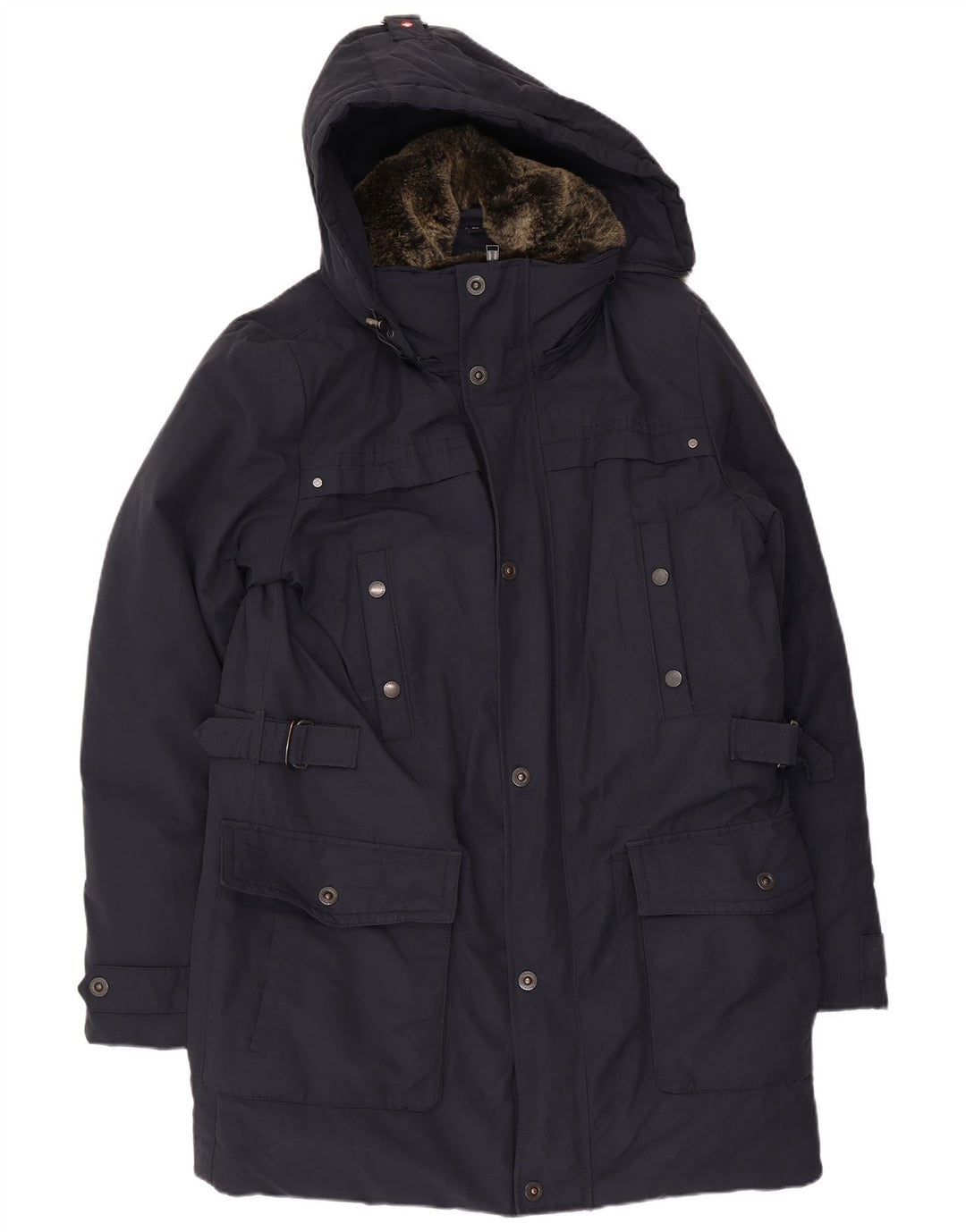 Giacca a vento con cappuccio da uomo Canadiens IT 52 XL Blu Navy
