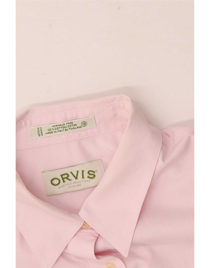 Camicia da donna Orvis US 18 2XL Cotone rosa