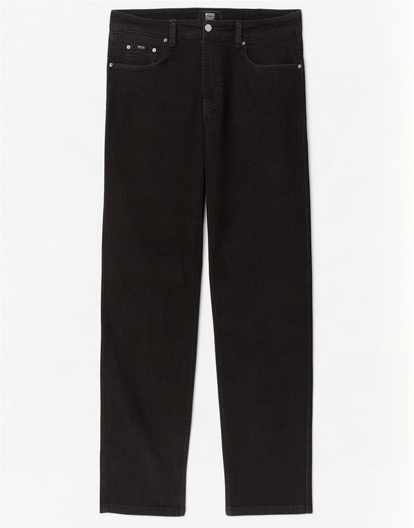 Pantaloni casual dritti da uomo Hugo Boss W32 L30 neri