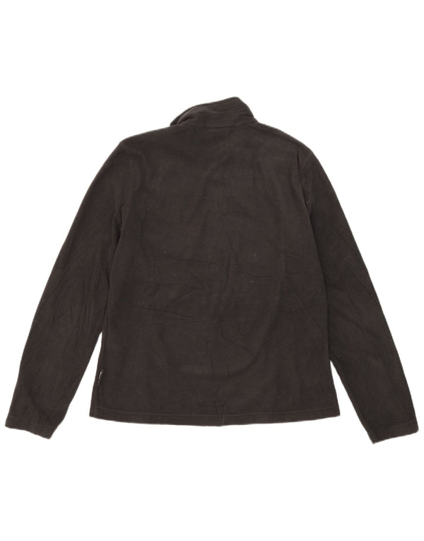Giacca in pile da donna Jack Wolfskin UK 14/16 grande poliestere nero