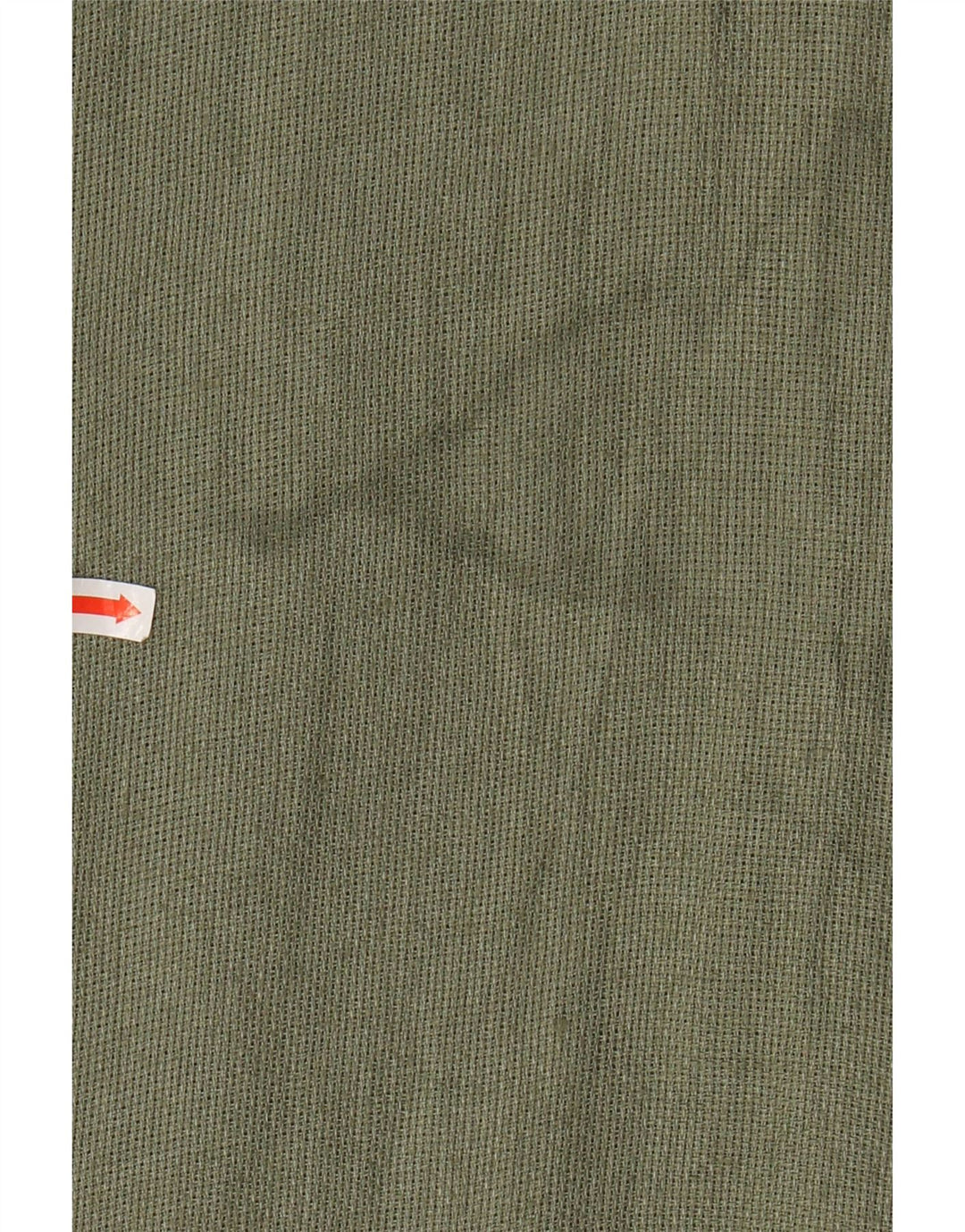 BANANA REPUBLIC Camicia da uomo a maniche corte vestibilità ampia in lino kaki medio