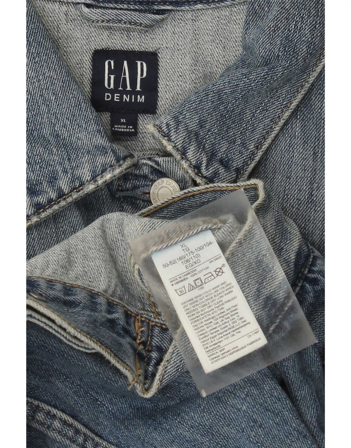 Giacca in denim da donna Gap UK 18 XL cotone blu