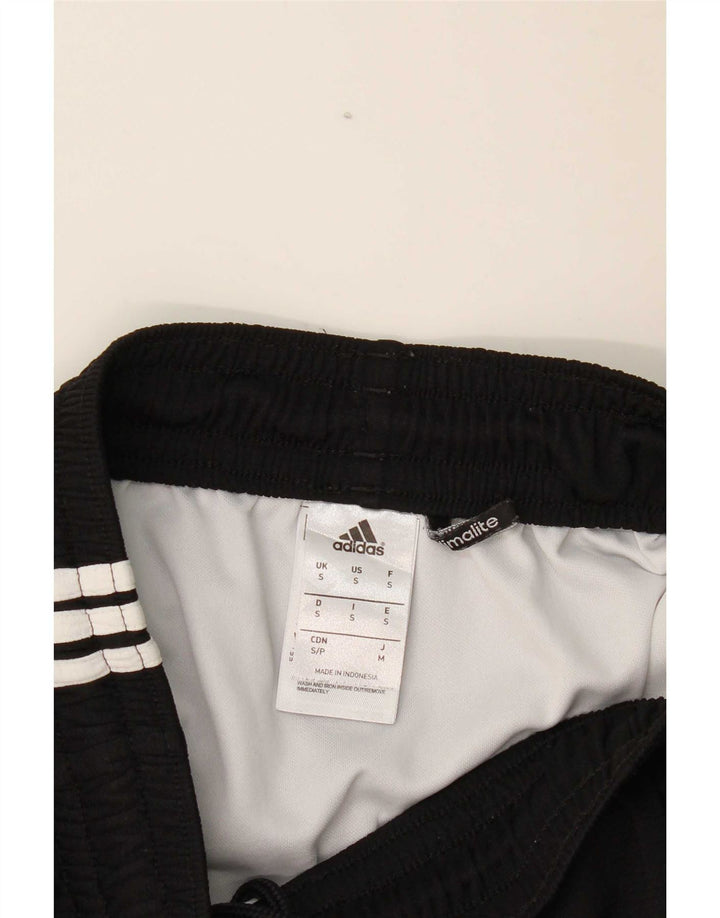 Pantaloncini sportivi Adidas Climalite da uomo piccoli in poliestere nero