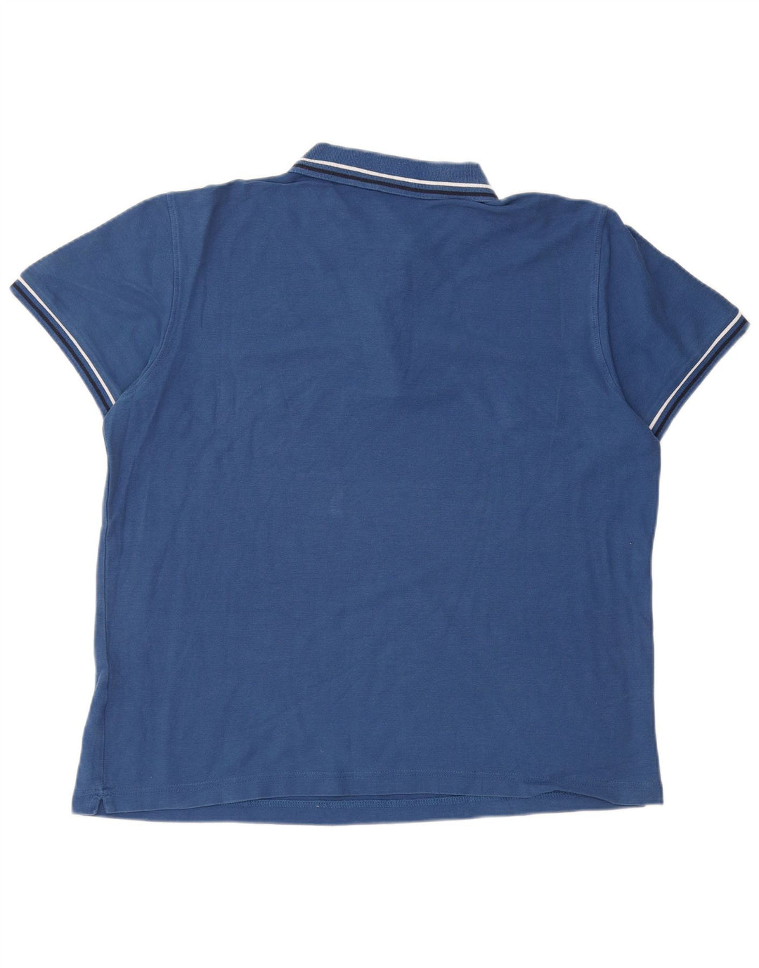 Polo da uomo LOTTO Large in cotone blu