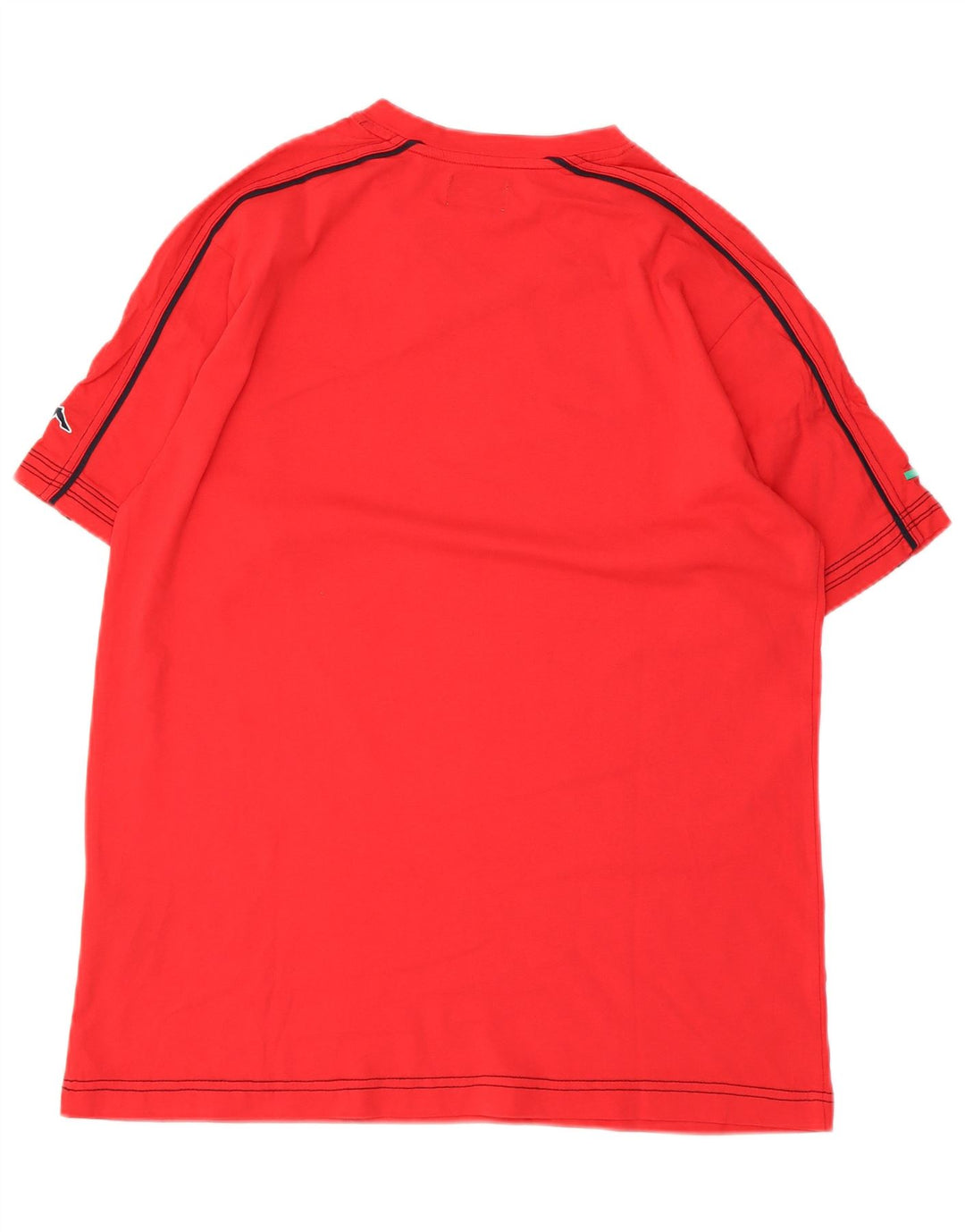 T-shirt uomo Kappa Top Large rossa in cotone